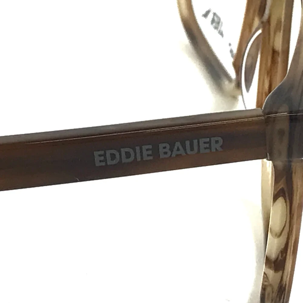 Eddie Bauer Eyeglasses Frames EB32084 KH Khaki Brown Full Rim 57-19-150